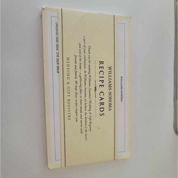 Recipe Set: Crock Pot Recipe Tin & Williams Sonoma Recipe Set #0307 - Picture 6 of 13